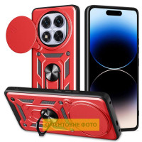 Чохол-Ударостійкий Camshield Serge Ring Xiaomi Redmi 15C (UA/Europe 173mm), Red