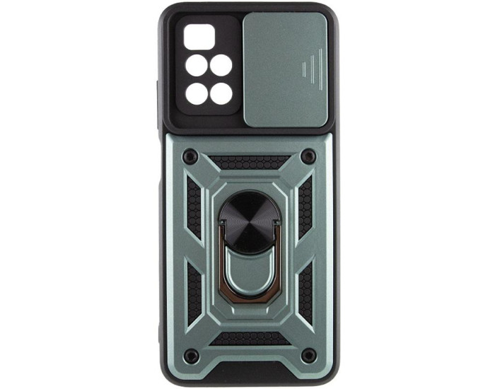 Чохол-Ударостійкий Camshield Serge Ring Xiaomi Redmi 10 Green