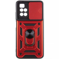 Чохол-Ударостійкий Camshield Serge Ring Xiaomi Redmi 10 , червоний