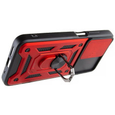 Чехол-Ударопрочный Camshield Serge Ring Xiaomi Redmi 10 , красный