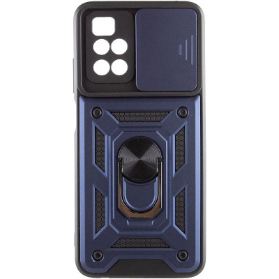 Чехол-Ударопрочный Camshield Serge Ring Xiaomi Redmi 10 , Синий