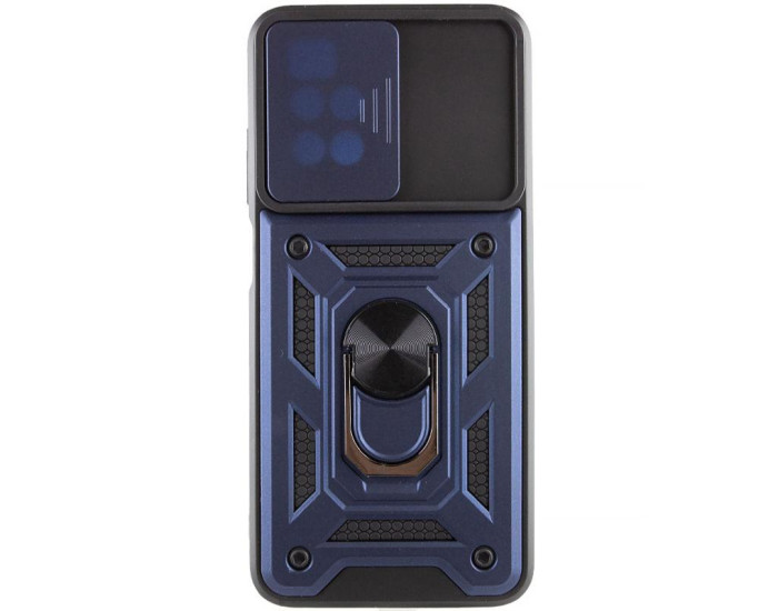 Чохол-Ударостійкий Camshield Serge Ring Xiaomi Redmi 10 , синій