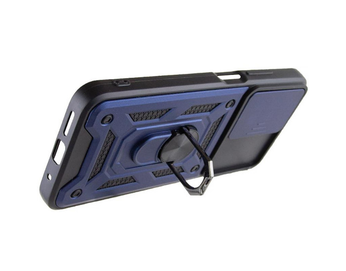 Чохол-Ударостійкий Camshield Serge Ring Xiaomi Redmi 10 , синій