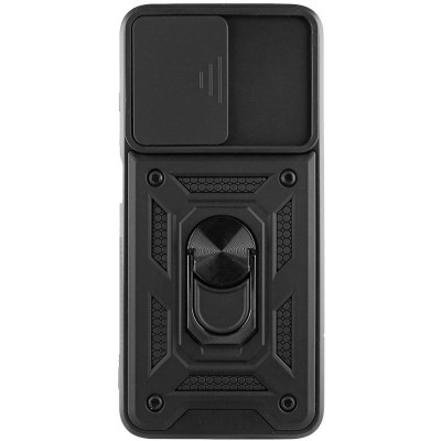 Чехол-Ударопрочный Camshield Serge Ring Xiaomi Redmi 10, Черный