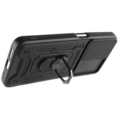 Чехол-Ударопрочный Camshield Serge Ring Xiaomi Redmi 10, Черный