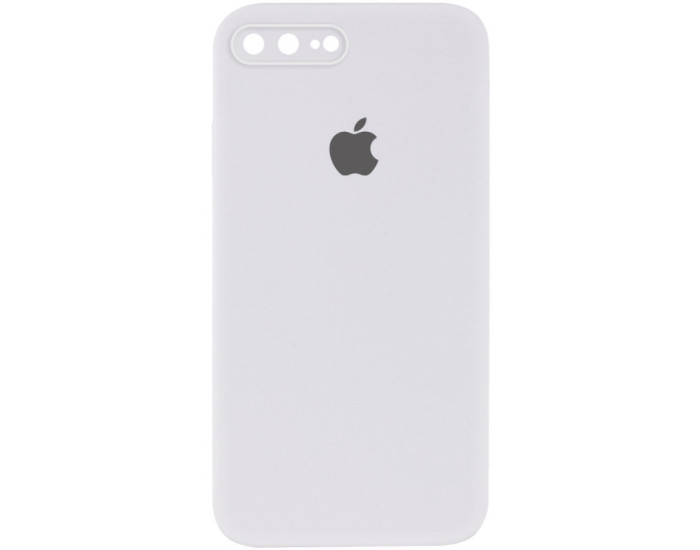 Чехол-силикон оригинал Full Cover Soft Matte iPhone 7 Plus / 8 Plus White