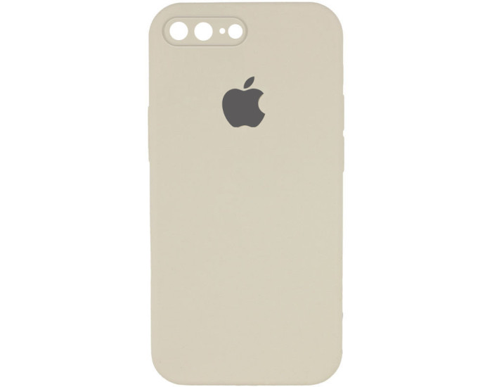 Чехол-силикон оригинал Soft Matte iPhone 7 Plus / 8 Plus Antique White