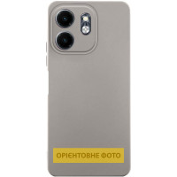 Чехол-силикон Getman Liquid Silk Full Camera Samsung Galaxy S21 Ultra (Серый / Grey)