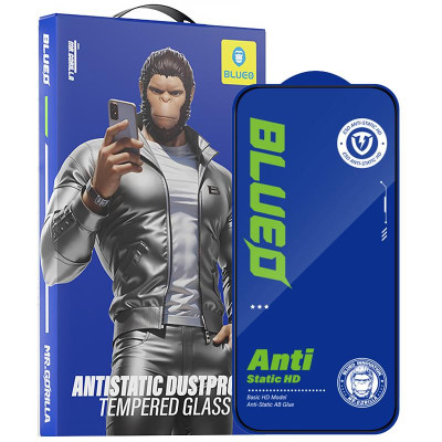 Защитное стекло 2.5D стекло BLUEO Full Cover HD Apple iPhone 17 / 17 Pro / 16 Pro, Черный