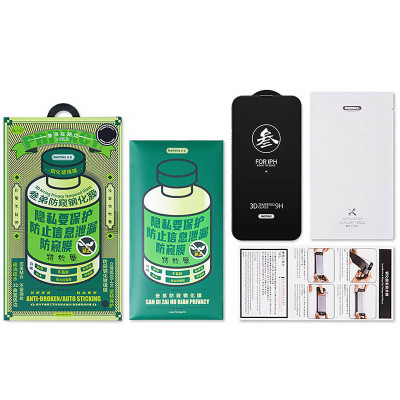 Захисне Скло Remax Privacy 3D GL-27 iPhone 14/13/13 Pro/16e Black