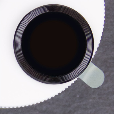 Защитное стекло Camera Metal на камеру iPhone 16 / 16 Plus Black