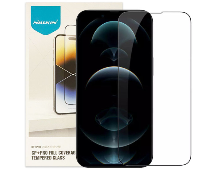 Захисне Скло Nillkin iPhone 14/13/13 Pro/16e 5D Black