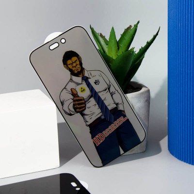 Защитное стекло Privacy 5D Anti-Static iPhone 14/13/13 Pro/16e Черное