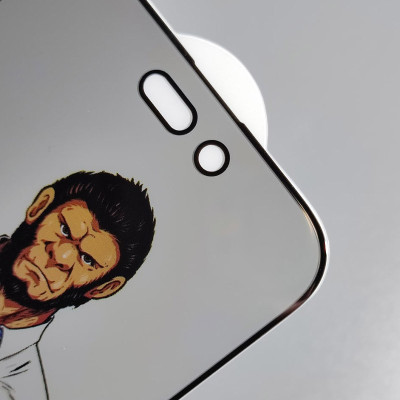 Защитное стекло Privacy 5D Anti-Static iPhone 15 Pro Черное