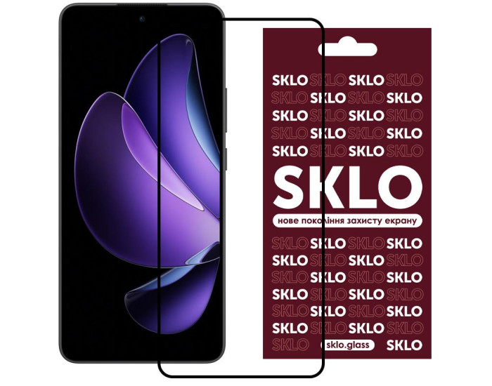 Захисне Скло SKLO Realme Neo 7 /7 SE, 5D Black