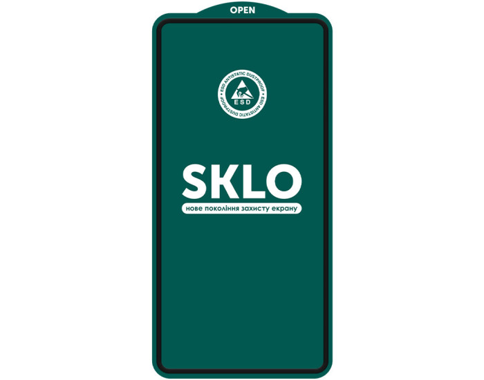 Защитное стекло SKLO Samsung S25 Ultra, 5D Black