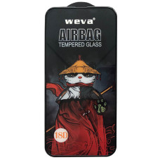 Защитное стекло Weva AirBag iPhone 14 /13 /13 Pro /16e, Black 