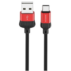 Кабель USB Borofone BX28 Dignity USB to Type-C (1m) Metal gray