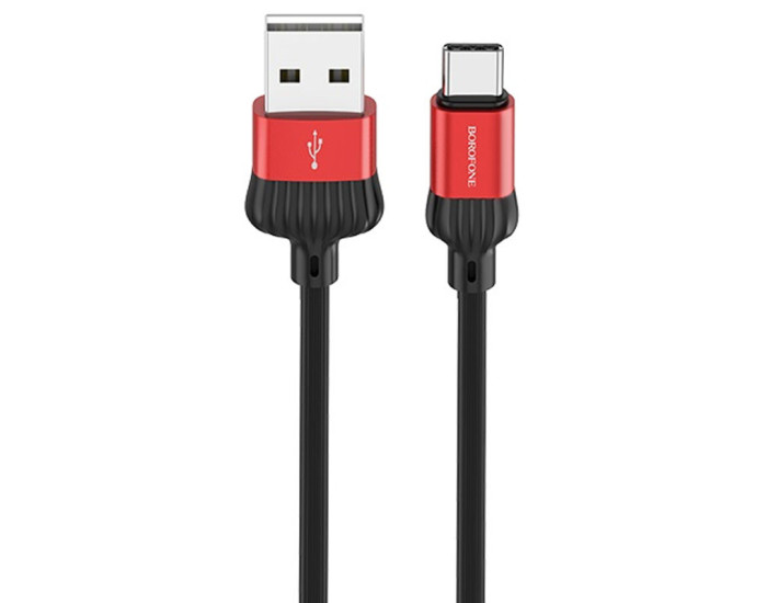 Кабель USB Borofone BX28 Dignity USB to Type-C (1m) Metal gray