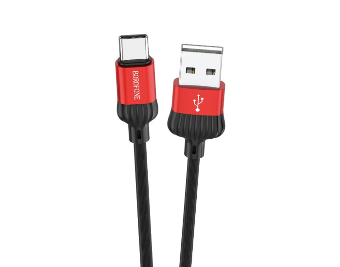 Кабель USB Borofone BX28 Dignity USB to Type-C (1m) Metal gray