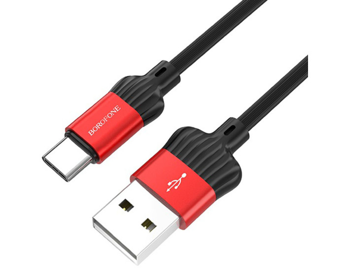 Кабель USB Borofone BX28 Dignity USB to Type-C (1m) Metal gray