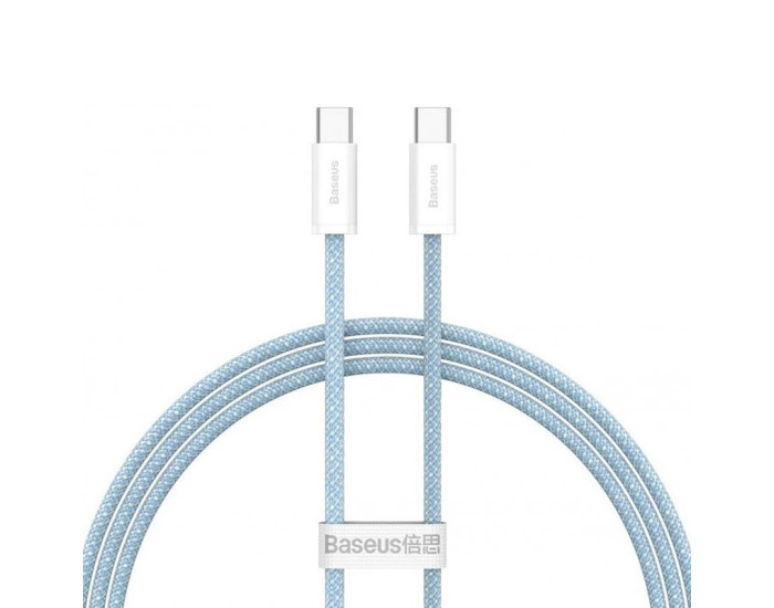 Кабель USB-C Baseus Dynamic Series Type-C to Type-C (100W/1m) White (CALD000216)  