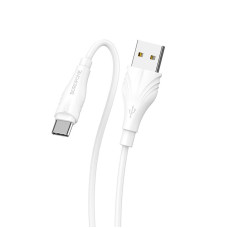 Кабель USB Borofone BX18 Optimal USB to Type-C (1m) белый