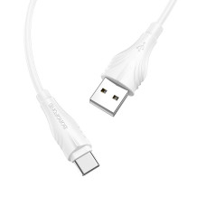 Кабель USB Borofone BX18 Optimal USB to Type-C (1m) белый