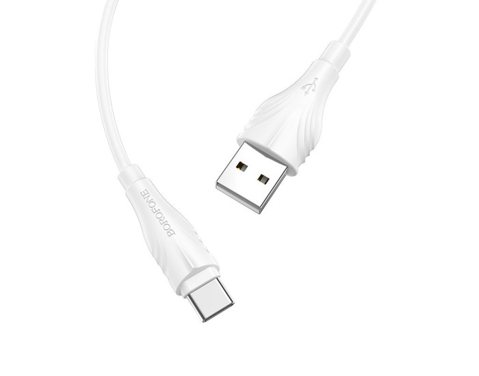 Кабель USB Borofone BX18 Optimal USB to Type-C (1m) белый