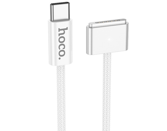 Кабель USB Hoco X103 Magnetic Type-C to Mag3 (140W/2m) White
