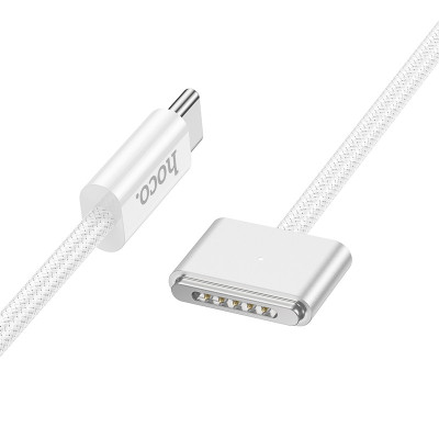 Кабель USB Hoco X103 Magnetic Type-C to Mag3, 140W, White