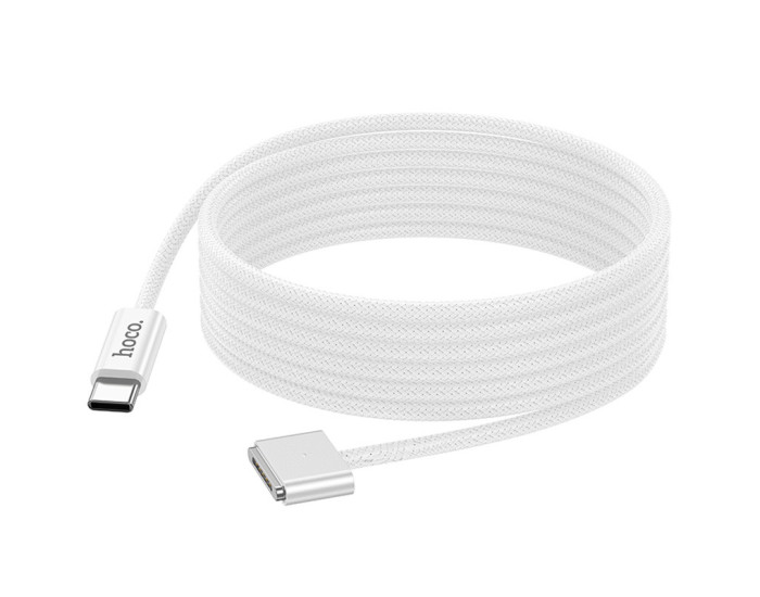 Кабель USB Hoco X103 Magnetic Type-C to Mag3 (140W/2m) White