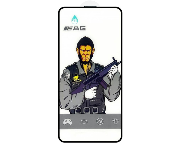 Защитное стекло 5D Anti-static Matte iPhone 13 Pro Max /14 Plus, Черный