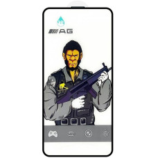 Защитное стекло 5D Anti-static Matte iPhone 14/13/13 Pro/16e. Черный