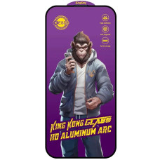 Защитное стекло 5D Anti-static Panda iPhone 13 Pro Max /14 Plus, Черный