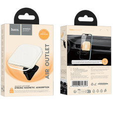 Автотримач Hoco H42 Brilliant Cristal Car Holder (air outlet) White