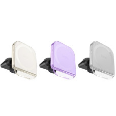 Автодержатель Hoco H42 Brilliant Cristal Car Holder (air outlet) White