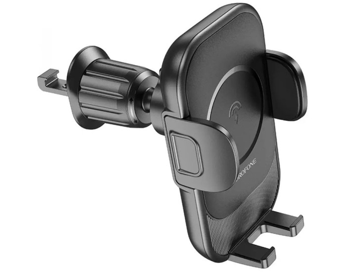 Автотримач Borofone BH204 Blue Charm Wireless 15W (Чорний)