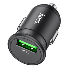Автомобильное зарядное устройство Hoco Z43 Mighty Single Port Car Charger (1USB/18W/QC3.0) Черный