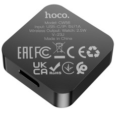 Беспроводная зарядка Hoco CW56 Wireless charger Samsung Watch (Черный / Black)