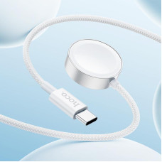 Бездротова зарядка Hoco CW59 Wireless Charger Samsung/iWatch (USB-C) White
