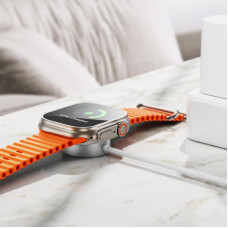 Бездротова зарядка Hoco CW59 Wireless Charger Samsung/iWatch (USB-C) White
