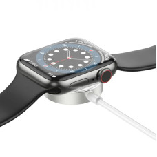 Зарядное устройство Apple Watch Hoco CW39 Wireless Charger iWatch (USB/5V/0,35A/1-8S) White