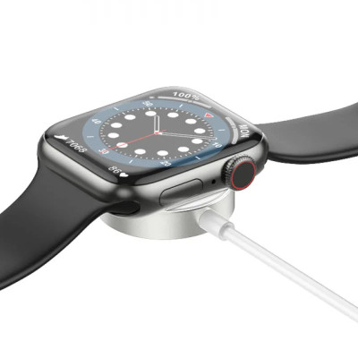 Зарядное устройство Apple Watch Hoco CW39 Wireless Charger iWatch (USB/5V/0,35A/1-8S) White