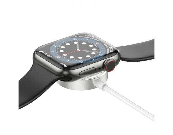 Зарядное устройство Apple Watch Hoco CW39 Wireless Charger iWatch (USB/5V/0,35A/1-8S) White