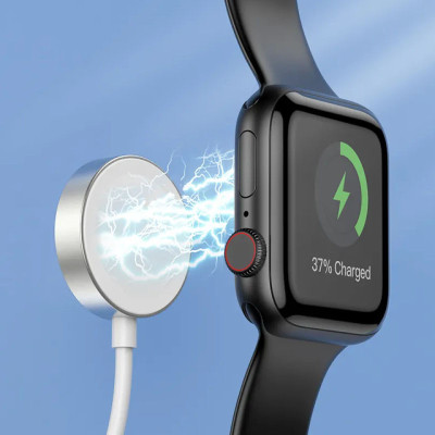 Зарядное устройство Apple Watch Hoco CW39 Wireless Charger iWatch (USB/5V/0,35A/1-8S) White
