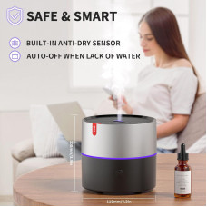 Увлажнитель воздуха с подсветкой WX107 (Type-C/5V USB/ 230ml) Black