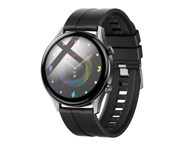 Часы умные, Hoco Smart Watch Y7 Pro (call version), Metal gray