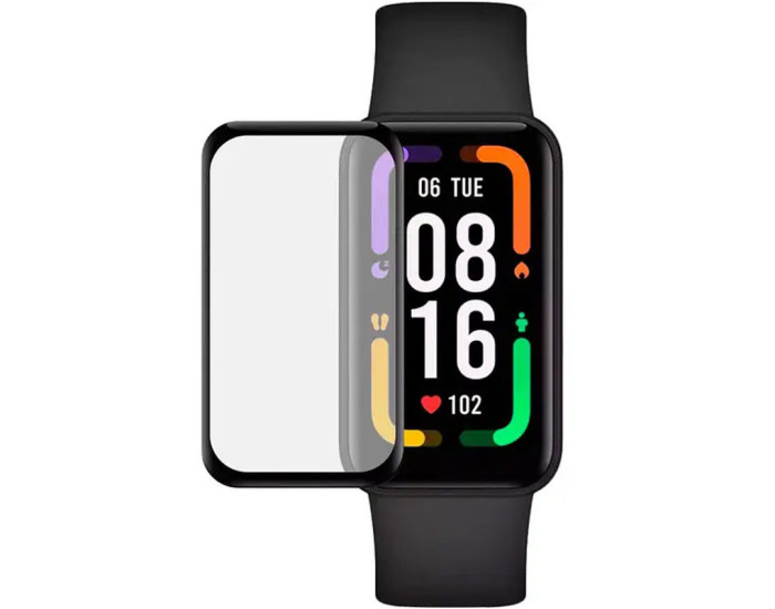 Полімерна плівка Full Glue Xiaomi Mi Band 7 Pro 3D, Black