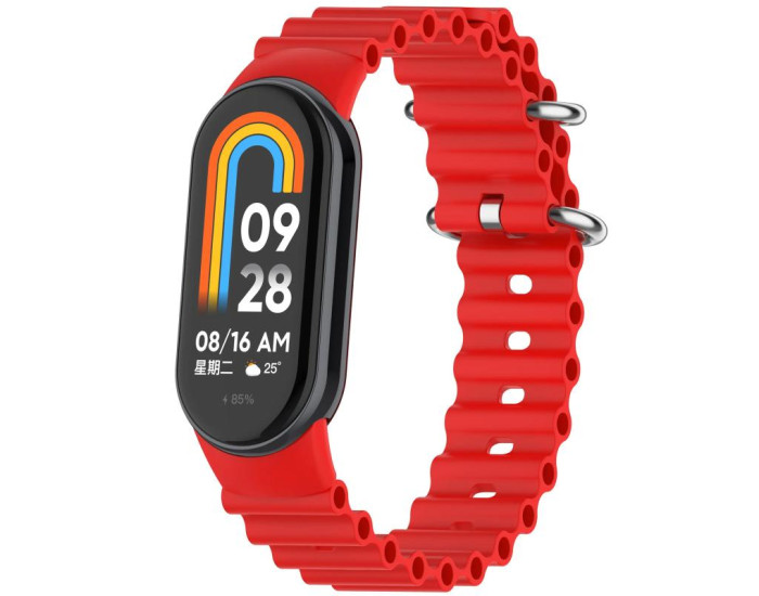 Ремешок Ocean Band Apple Watch 42/44/45/49 mm Red